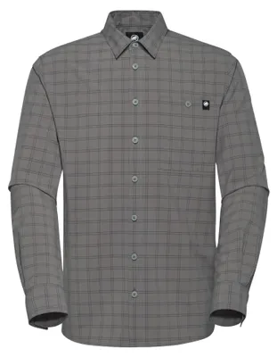 Image de Lenni Longsleeve Shirt Men, steel-black, XL, Mammut