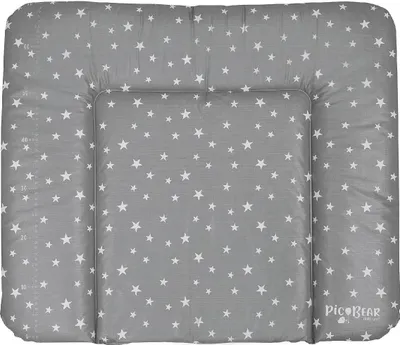 Produktbild von Wickelauflage Pic Bear Honey 85x72cm Sternenhimmel grau-weiß