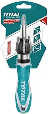Image de Total TACSD30086 šroubovák řáčnový 8 v 1 CrV industrial CrV