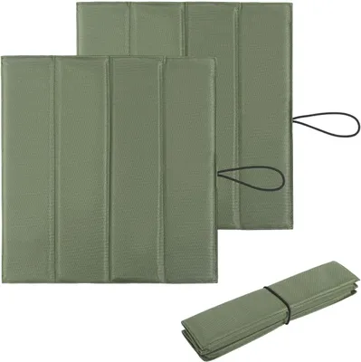 Produktbild von Faltbare Sitzkissen 2 Stück, 31 x 32 cm, wasserdicht, thermo, für Camping