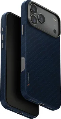 Produktbild von UNIQ Keva EDGE Hülle iPhone 17 Pro Max Blau