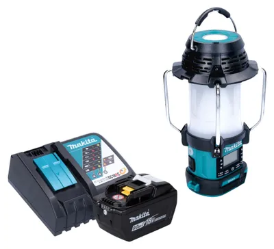 Zdjęcie produktu dla Makita DMR 056 Radio akumulatorowe 18 V FM DAB+ z latarką 360° IP65 Solo - bez akumulatora, bez ładowarki