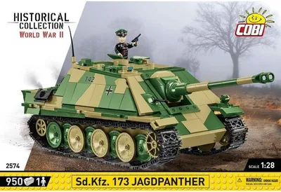 Obrázok produktu pre COBI Sd.Kfz.173 Jagdpanther, Stavebnica, 9 rok / roky, 950 kusov