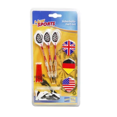 Productafbeelding van Nieuwe set veiligheidsdarts voor sportgebruik, 16 gram, 1 set
