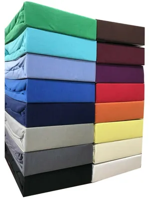 Productafbeelding van Jersey-spantkussenhoes van 100% katoen, verkrijgbaar in verschillende kleuren en maten