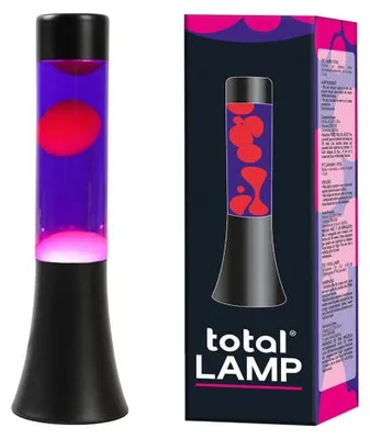 Image de Lampe à Lave en verre PINKWATER