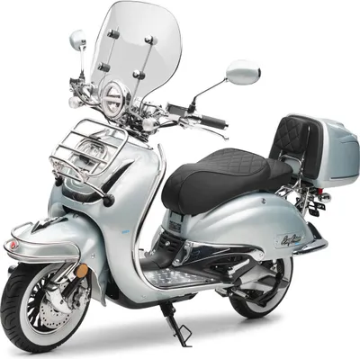 Produktbild von Elektroroller Burnout EasyCruiser Elektro Silber Einzelakku
