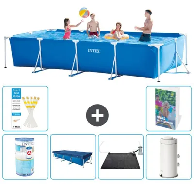 Produktbild von Rechteckiger Frame Pool - 450x220x84 cm - 5-teilig S168
