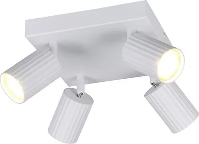 Produktbild von Trio 867730431 Soka GU10 Strahler 4-fach Weiß Matt
