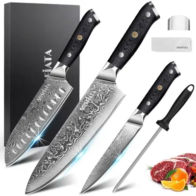 Produktbild von Professionelles 3-teiliges Küchenmesserset