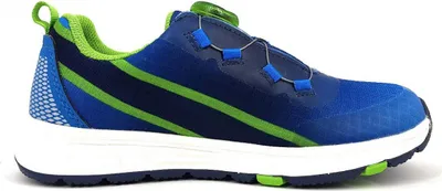 Imagen del producto de Zapatos deportivos impermeables Vado Sky Lo Boa GTX para niños, modelo de media altura, color azul