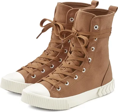 Produktbild von LASCANA Stiefelette camelfarben Größe 38