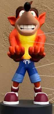 Produktbild von EXG Cable Guys - Crash Bandicoot, Handy/Smartphone, Fernbedienung, Aktive Halterung, Drinnen, Mehrfarbig