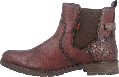 Produktbild von Mustang Stiefeletten in Übergrößen Bordeaux 15M0052002 00008 große Damenschuhe