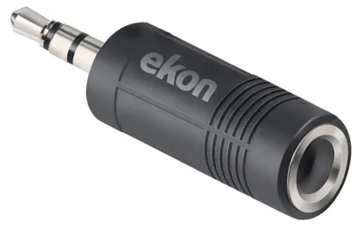 Obrázek produktu pro Adaptér 6,3 mm na 3,5 mm jack pro stereo, zesilovač a sluchátka