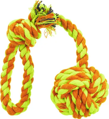 Produktbild von TRIXIE Tau mit Knoten-Ball, Ø 5,5 / 30 cm