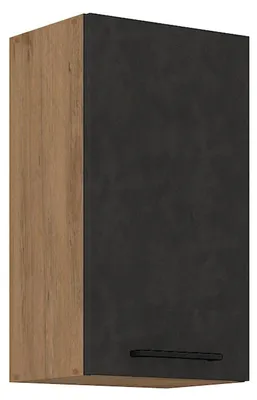 Produktbild von Vigo Hängeschrank 40 cm Eiche Lancelot Matera Grau Küchenzeile Küchenblock Küche