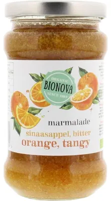 Productafbeelding van Bionova Sinaasappelmarmelade bitter  (340 gr)