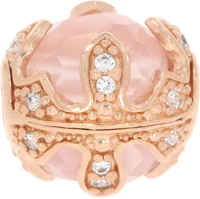 Image de Thomas Sabo K0099-651-9 Karma Bead Rosa Lotos Argent Rosé Doré