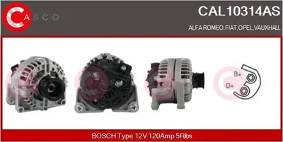 Immagine prodotto di Alternatore 120A