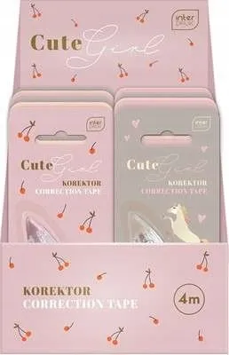 Produktbild von Korrekturband für Mädchen 4 m Cute Girl