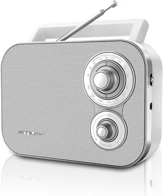 Produktbild von Muse M-051 RW Tragbar Analog Weiß