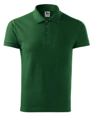 Produktbild von Malfini - Poloshirt für Herren, Piqué PP10034 (L) (Flaschengrün)