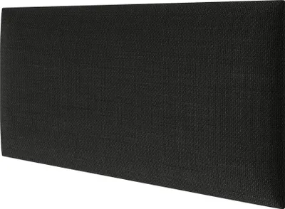 Immagine prodotto di STEGU Effetto lino Pannello imbottito Testiera Nero 60x30 cm