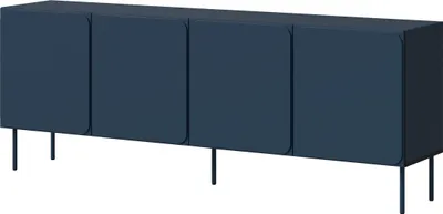 Produktbild von Furniture24 Sideboard Rafael Kommode 200X75X42 Cm Wohnzimmerschrank - Indigo
