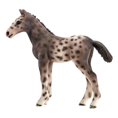 Produktbild von Schleich 13760 - Knabstrupper Fohlen, Minifigur