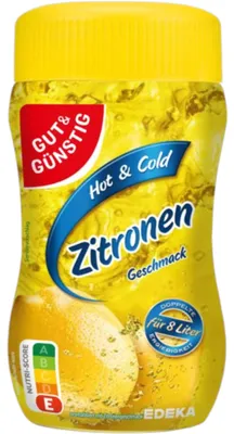 Obrázek produktu pro GUT&GÜNSTIG 4930187000 GUT&GÜNSTIG Zitrone Instanttee 400,0 g
