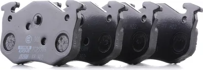 Produktbild von FERODO RACING Bremsbeläge Satz Hinten Bremsklötze für RENAULT CLIO II (BB0/1/2, CB0/1/2) FCP558H