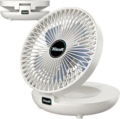 Obrázok produktu pre Verk 16038 Bezdrôtový, skladací ventilátor USB, 3,7 W, biely
