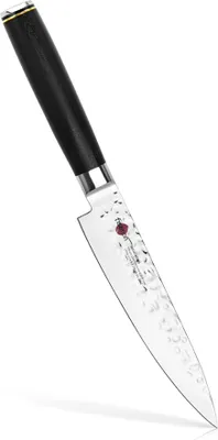 Obrázek produktu pro Nůž Fissman-Kensei Kojiro, ocel AUS-8, 14 cm, stříbrná/černá