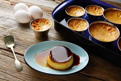 Produktbild von Famanu Puddingform aus Edelstahl - Set von 12 - Durchmesser 9 cm