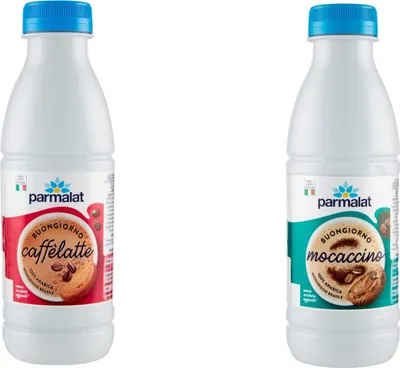 Produktbild von Testpaket Latte Parmalat Buongiornno UHT 6x caffèlatte 6x Mocaccino (12x 500ml)