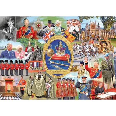 Immagine prodotto di Puzzle GIBSONS Incoronazione del re 1000 pezzi