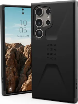 Zdjęcie produktu dla Urban Armor Gear Civilian, Pokrowiec, Samsung, Galaxy S24 Ultra, 17,3 cm (6.8"), Czarny