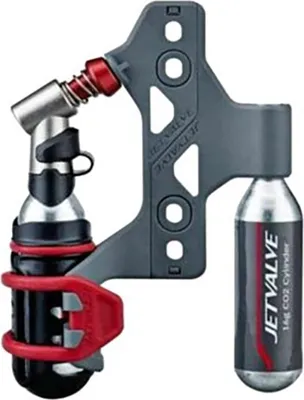 Obrázok produktu pre Weldtite Jetvalve Seatpost Co2 cartridge Black Black Jedna veľkosť