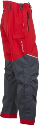 Produktbild von KOX Regenhose wasserdicht / Outdoorhose Aquatex 2.0 Rot/Grau Größe 58/60
