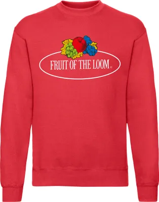 Produktbild von Fruit of the Loom Fruit of the Loom Sweatshirt mit großem Vintage-Logo