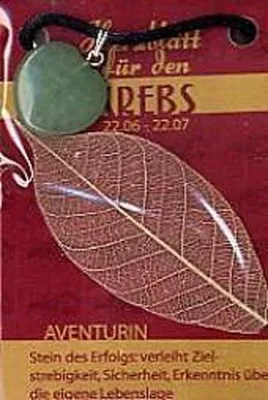Produktbild von Aventurin Herzblatt, Glücksstein