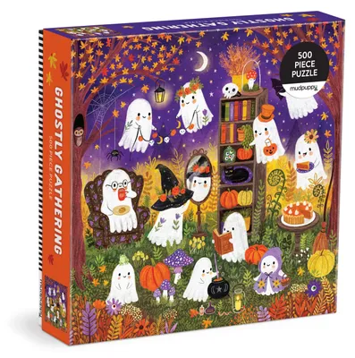 Produktbild von Ghostly Gathering 500 Piece Family Puzzle