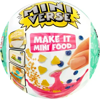 Zdjęcie produktu dla MGA's Miniverse Make It Mini Food Cafe Serie 3 Mini Collectibles (sortierter Artikel)