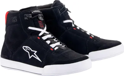 Produktbild von Alpinestars 2512322-1304-8.5, Männlich, Erwachsener, Schwarz, Rot, Weiß
