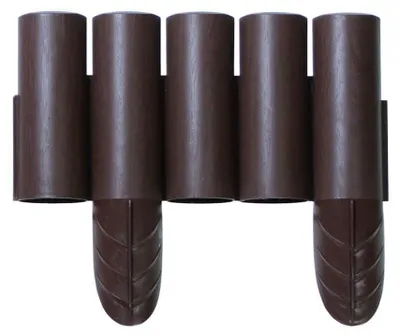 Immagine prodotto di Recinzione per giardino - Marrone - 235x25 cm