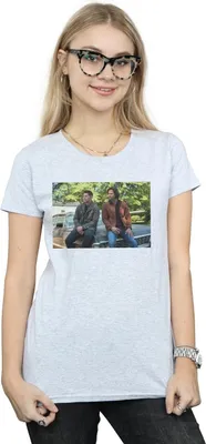 Obrázek produktu pro Supernatural - Dámské tričko "Impala Brothers" BI40695 (S) (Černá)