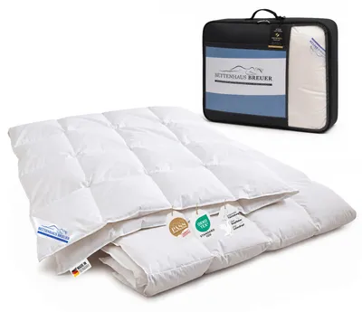 Produktbild von Daunenpass Sommer Daunen Bettdecke Sommerbett Sommerdecke 320g 135x200