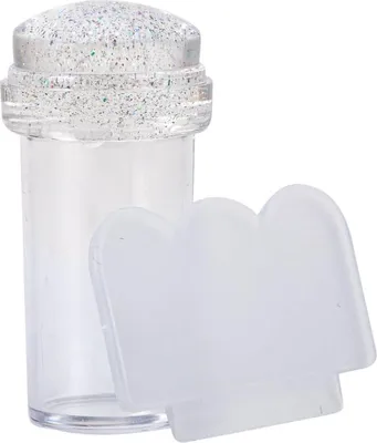 Produktbild von Silikonstempel für Teller, Durchmesser 2,3 cm, transparent klar