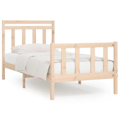 Immagine prodotto di vidaXL Letto in legno massiccio di pino 90x200 cm